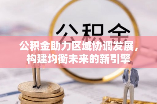阿拉善左旗公积金助力区域协调发展，构建均衡未来的新引擎