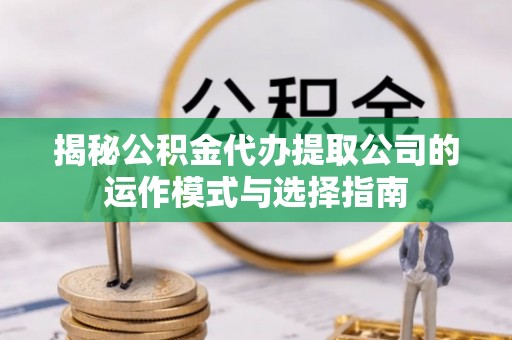 阿拉善左旗揭秘公积金代办提取公司的运作模式与选择指南