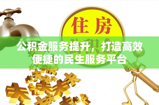阿拉善左旗公积金服务提升，打造高效便捷的民生服务平台