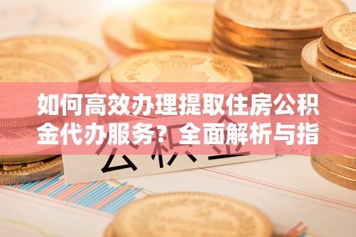 阿拉善左旗如何高效办理提取住房公积金代办服务？全面解析与指南