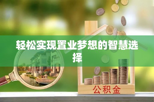 阿拉善左旗轻松实现置业梦想的智慧选择