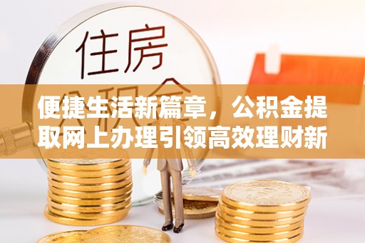 阿拉善左旗便捷生活新篇章，公积金提取网上办理引领高效理财新趋势