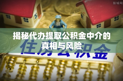 阿拉善左旗揭秘代办提取公积金中介的真相与风险