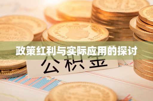 阿拉善左旗政策红利与实际应用的探讨