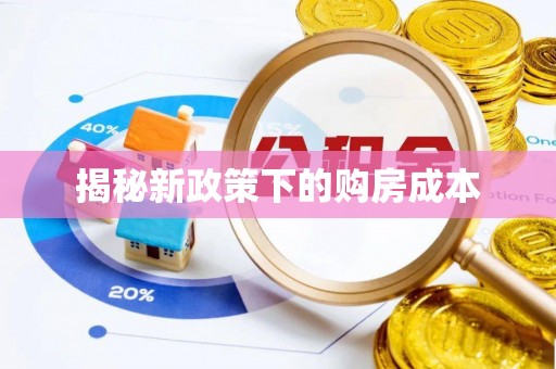 阿拉善左旗揭秘新政策下的购房成本