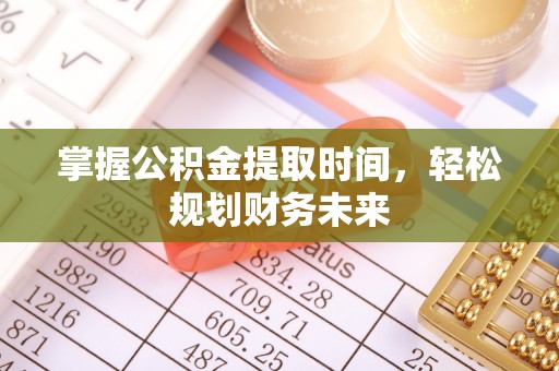 阿拉善左旗掌握公积金提取时间，轻松规划财务未来