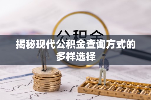 阿拉善左旗揭秘现代公积金查询方式的多样选择