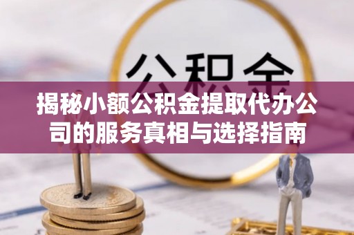 阿拉善左旗揭秘小额公积金提取代办公司的服务真相与选择指南