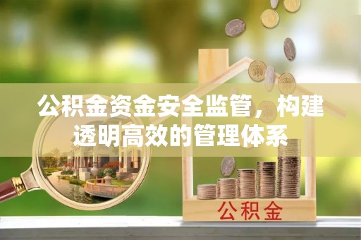 阿拉善左旗公积金资金安全监管，构建透明高效的管理体系