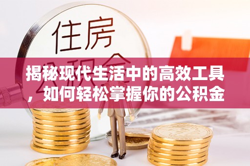 阿拉善左旗揭秘现代生活中的高效工具，如何轻松掌握你的公积金查询方式