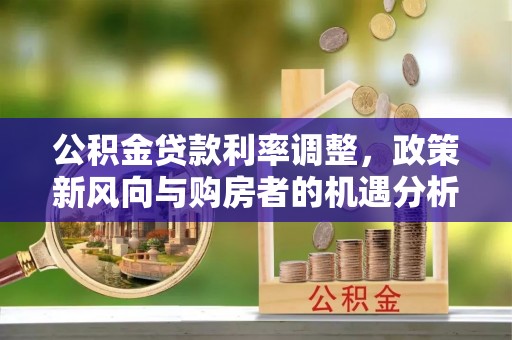 阿拉善左旗公积金贷款利率调整，政策新风向与购房者的机遇分析