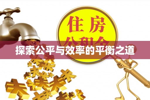 阿拉善左旗探索公平与效率的平衡之道