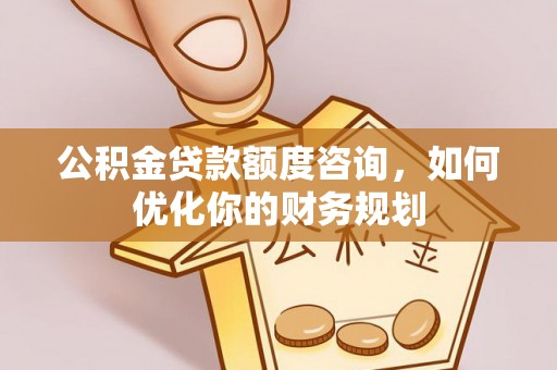 阿拉善左旗公积金贷款额度咨询，如何优化你的财务规划
