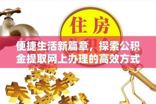 阿拉善左旗便捷生活新篇章，探索公积金提取网上办理的高效方式
