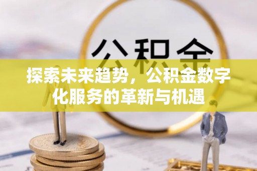 阿拉善左旗探索未来趋势，公积金数字化服务的革新与机遇