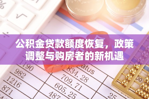 阿拉善左旗公积金贷款额度恢复，政策调整与购房者的新机遇