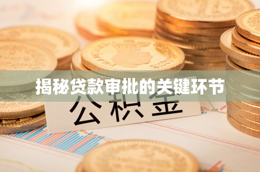 阿拉善左旗揭秘贷款审批的关键环节