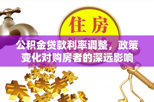阿拉善左旗公积金贷款利率调整，政策变化对购房者的深远影响