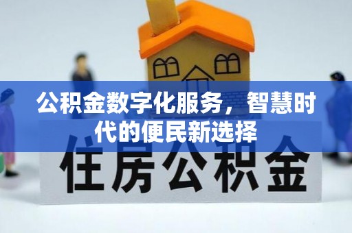 阿拉善左旗公积金数字化服务，智慧时代的便民新选择