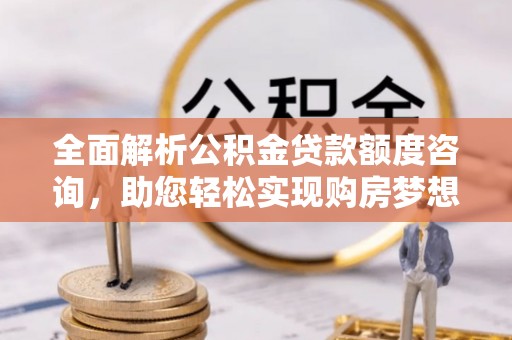 阿拉善左旗全面解析公积金贷款额度咨询，助您轻松实现购房梦想