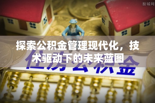 阿拉善左旗探索公积金管理现代化，技术驱动下的未来蓝图