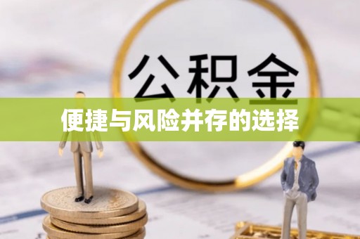 阿拉善左旗便捷与风险并存的选择